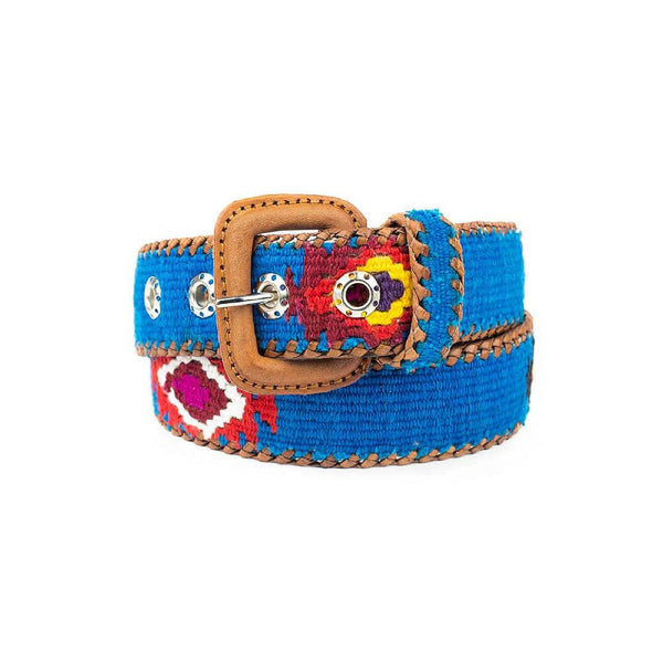 Sky Blue <br/> Ethnic Belt