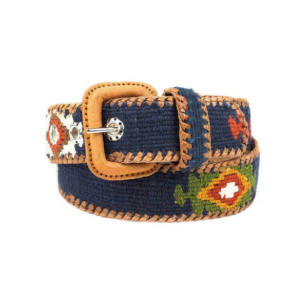 Navy Blue <br/> Ethnic Belt