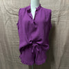 Free size Purple top and shorts