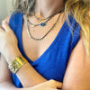 HP Oli <br/> Long Necklace <br/> Pyrite