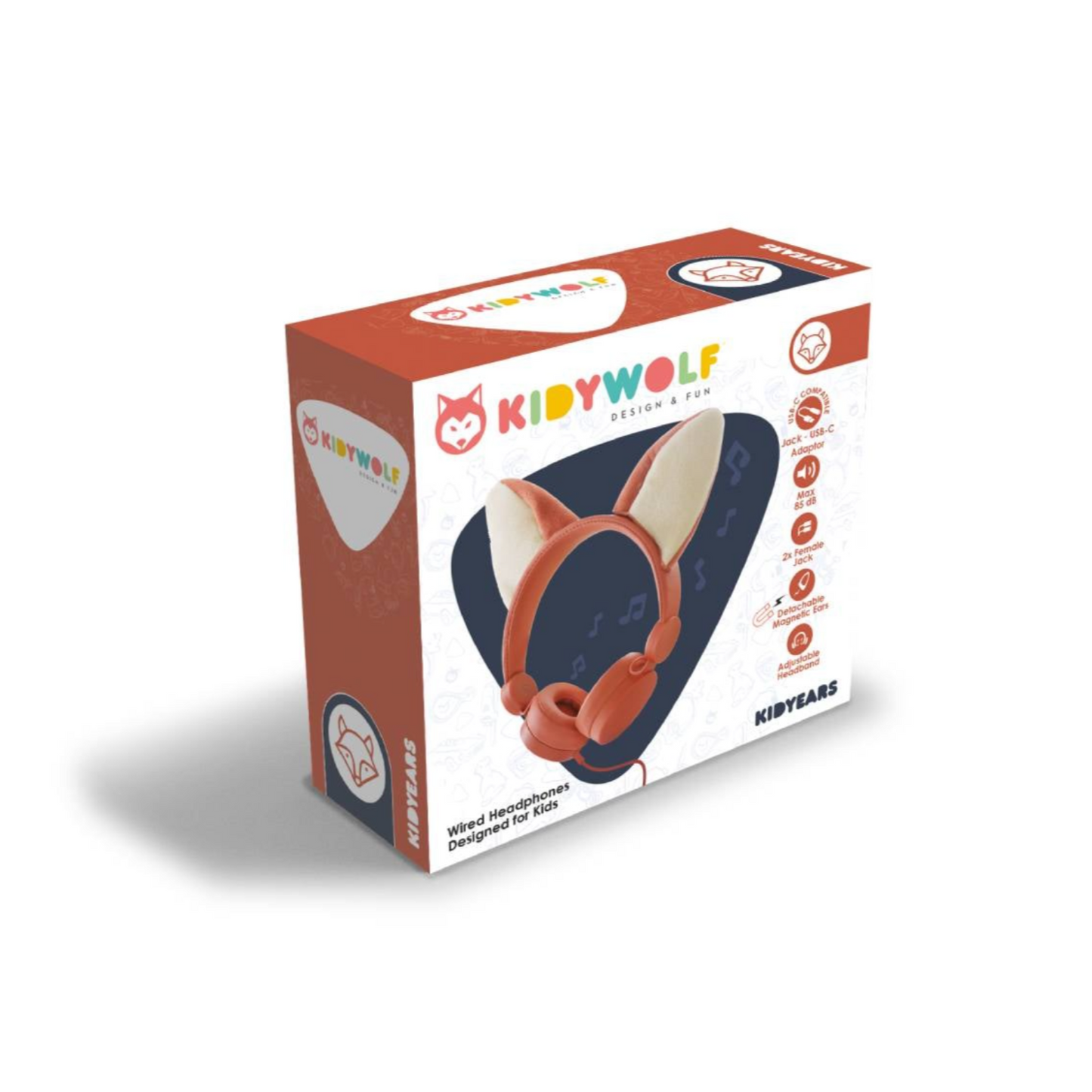 KIDYEARS <br/> Headset <br/> Fox