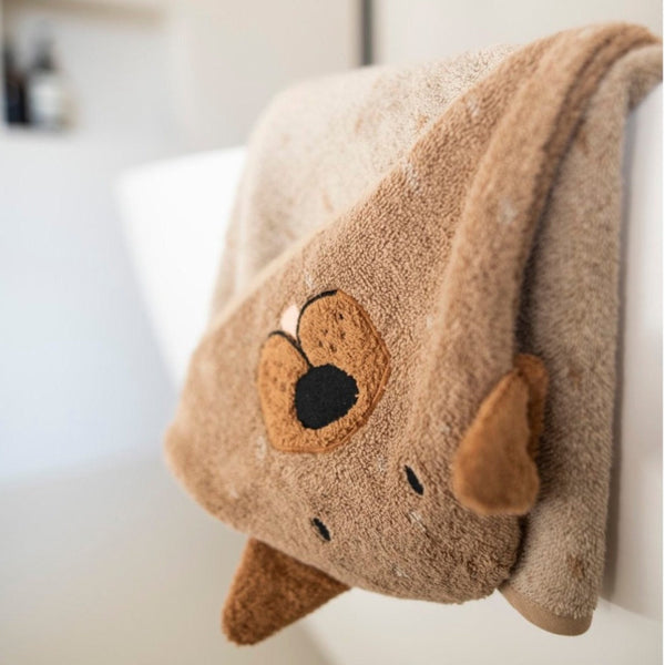 Hooded Towel <br/> (70cm x 130cm) <br/> Mr. Dog