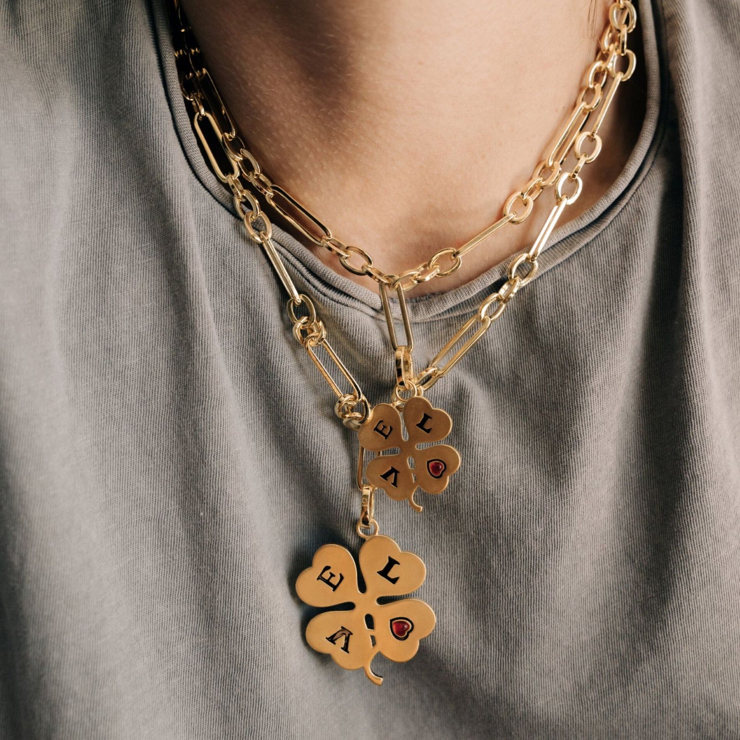 Lucky Love Necklace <br/> Gold (50cm)