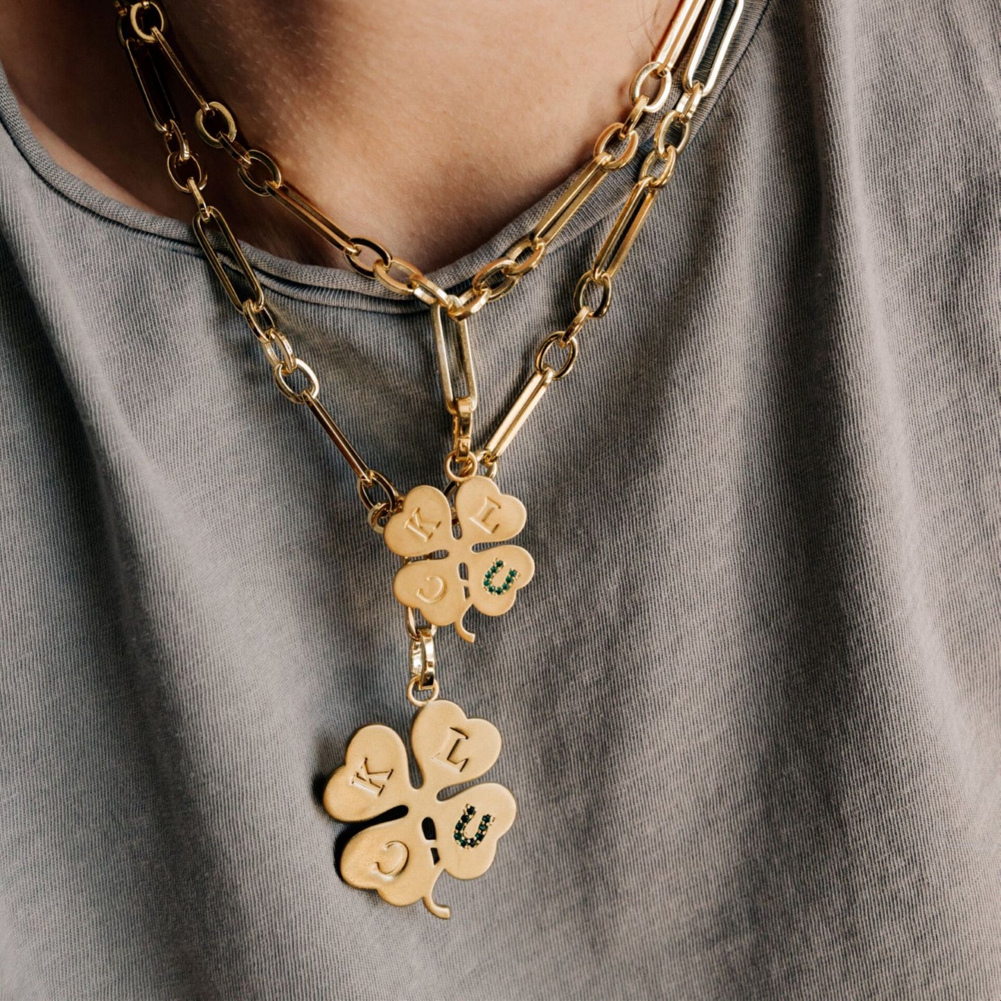 Lucky Luck Necklace <br/> Gold (50cm)