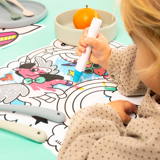 Magic Water Placemats <br/> Lily Unicorn