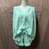 100% cotton gauze top