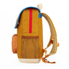 Exterior pocket for water bottles.