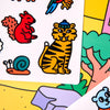 Montessori <br/> Decor Stickers <br/> Animals