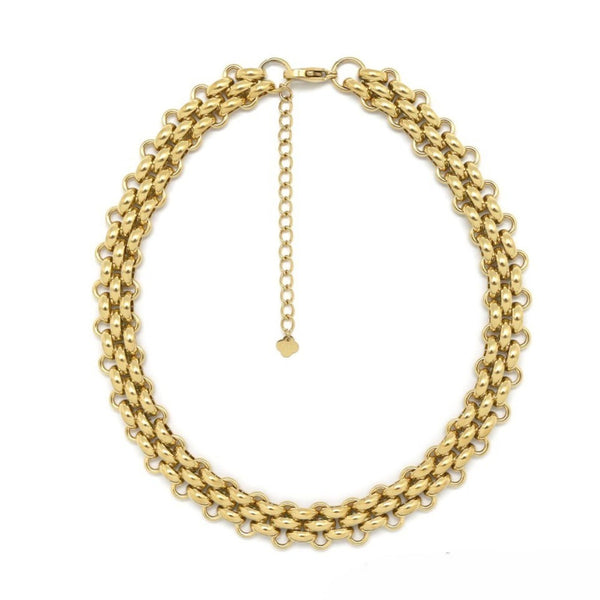 Gold Chain <br/> Choker <br/> Necklace