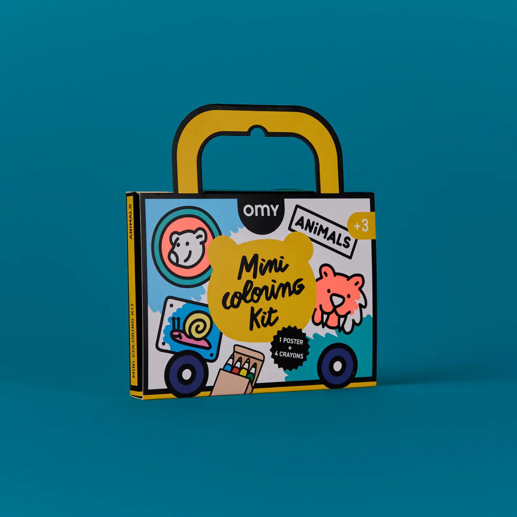 Mini <br/> Coloring Kit <br/> Animals