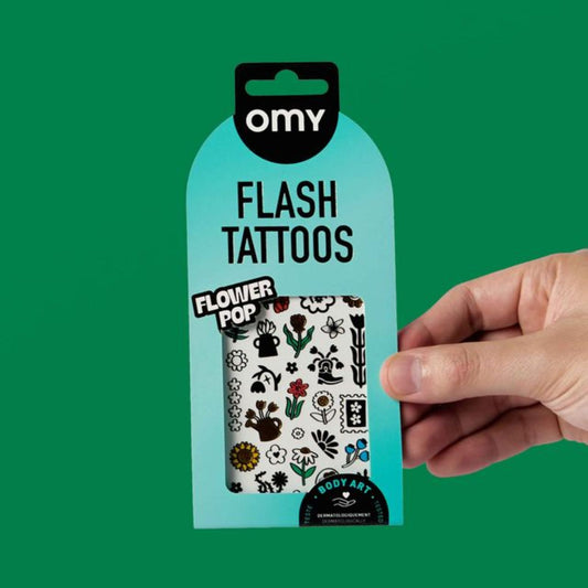 Flash Tattoo <br/> Flower Pop
