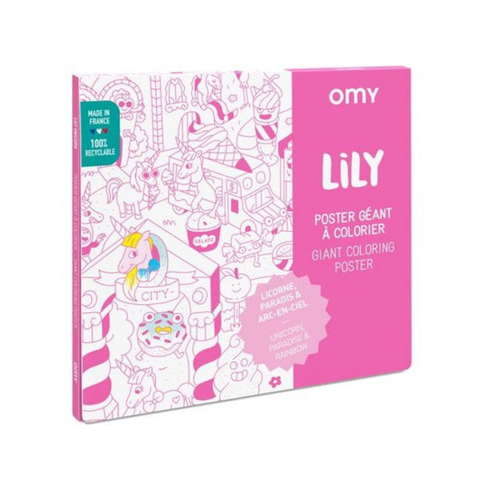 Large <br/> Poster <br/> Lily Unicorn