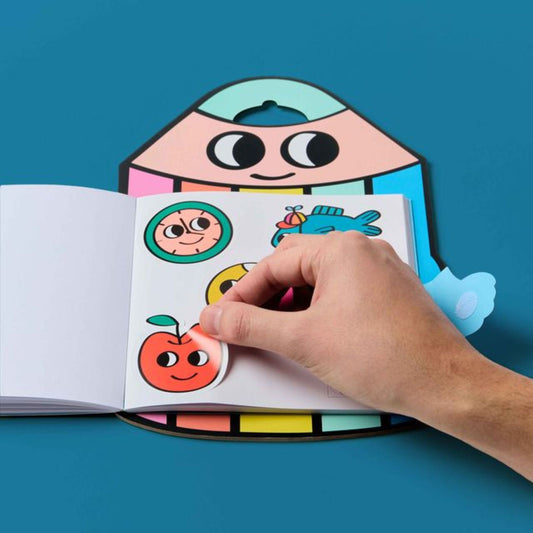 Montessori Stickers Book <br/> Shapes