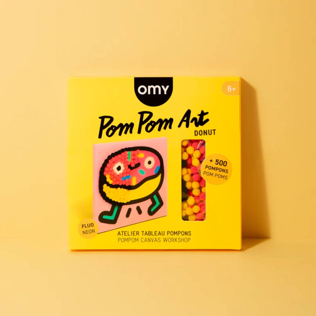 Pom Pom <br/> Art <br/> Donut