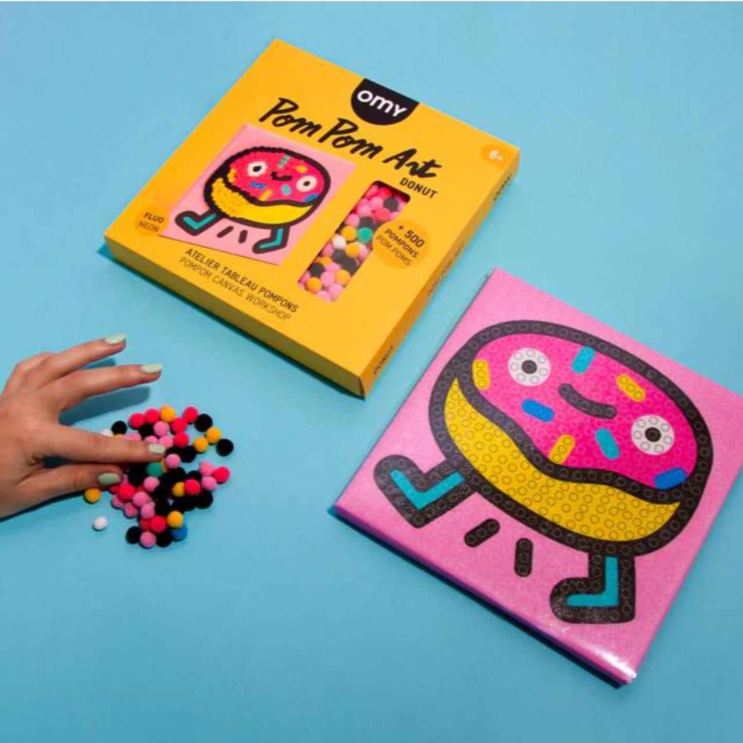 Pom Pom Art <br/> Donut