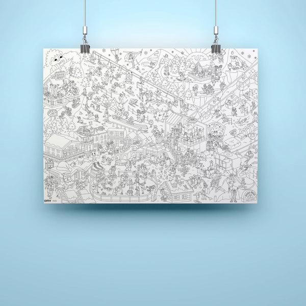 Large <br/> Poster <br/> I Love Winter