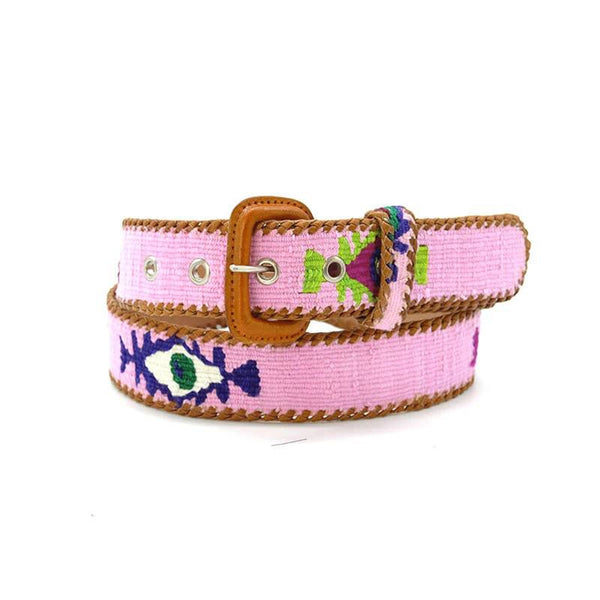 Pale Pink <br/> Ethnic Belt