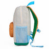 Exterior pocket for water bottles.
