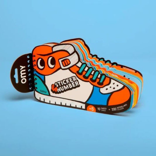 Sticker By Number Notebook <br/> Street