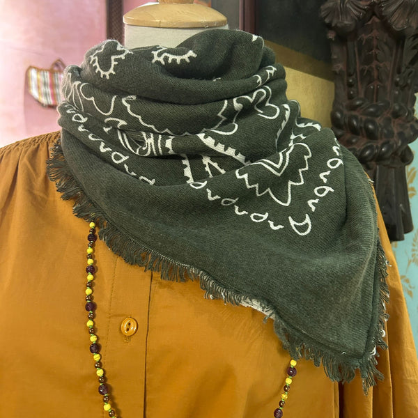 Lili <br/> Scarf <br/> Olive