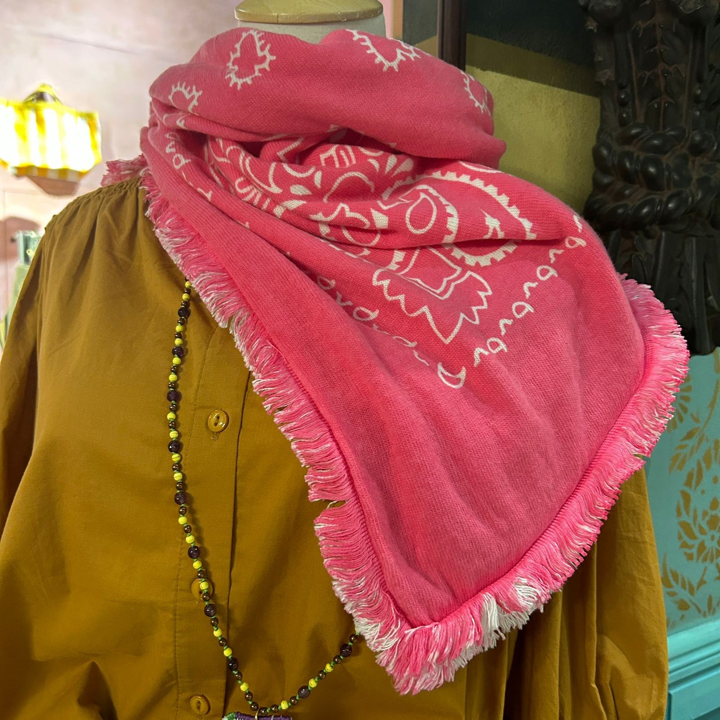 Lili Scarf <br/> Rose