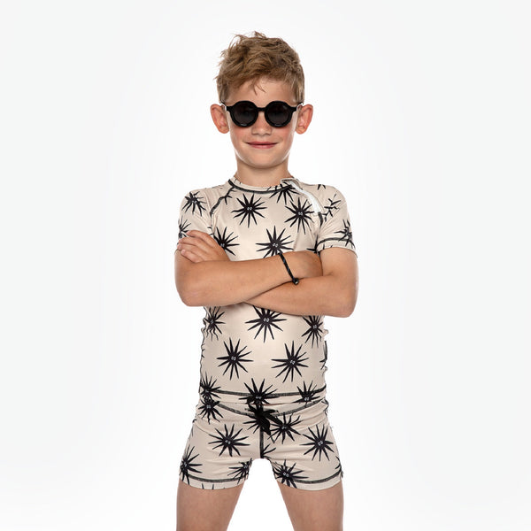 YKK collar-zip for easy entry