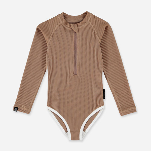 CHOCOLATE RIBBED <br/> Swimsuit