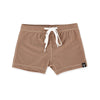 CHOCOLATE RIBBED <br/> Swimshorts