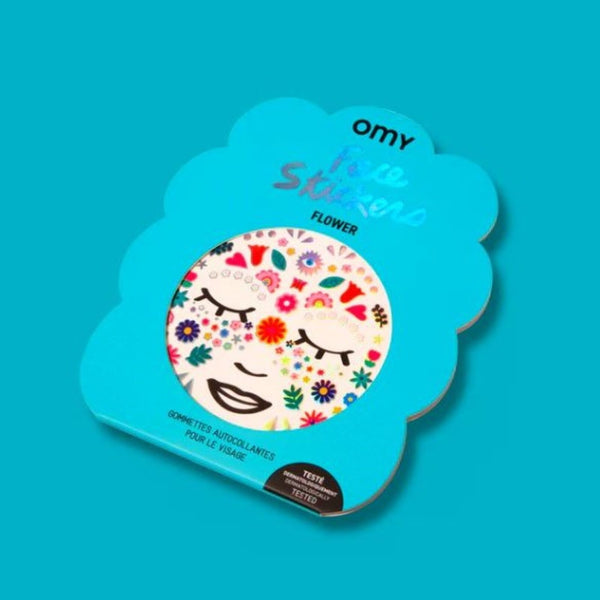 Face <br/> Stickers <br/> Flower