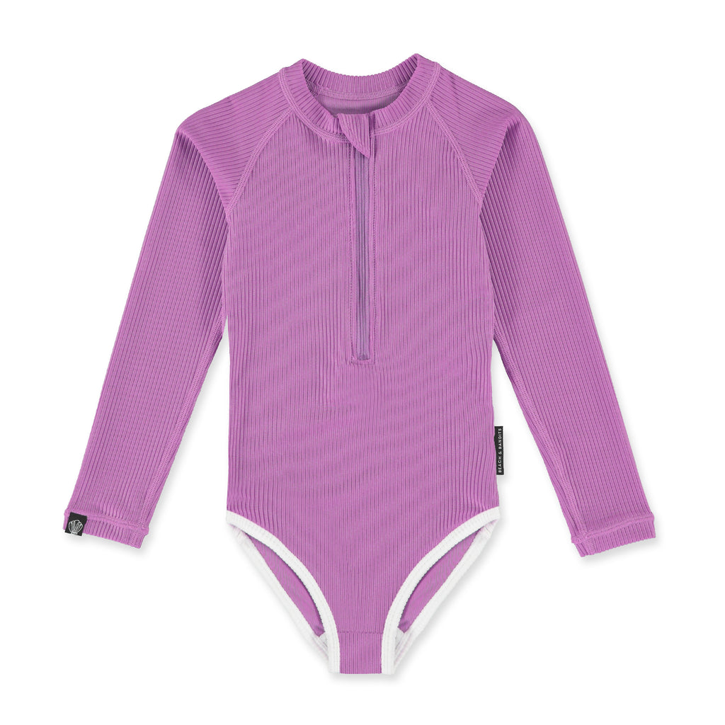 ORCHID RIBBED <br/> Swimsuit