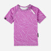 PURPLE SHADE <br/> SWIM TEE