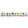 The letter train is 1 meter long