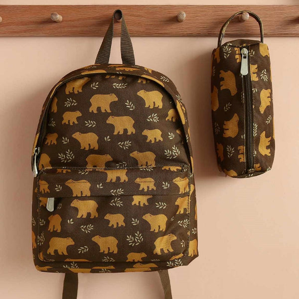 Match with bears pencil case