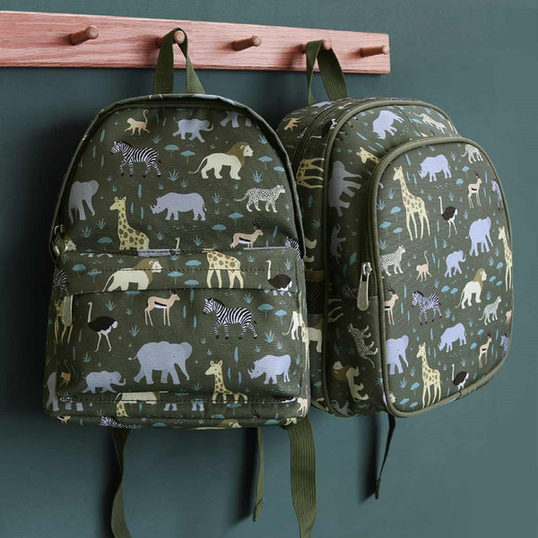 Comes with little backpack