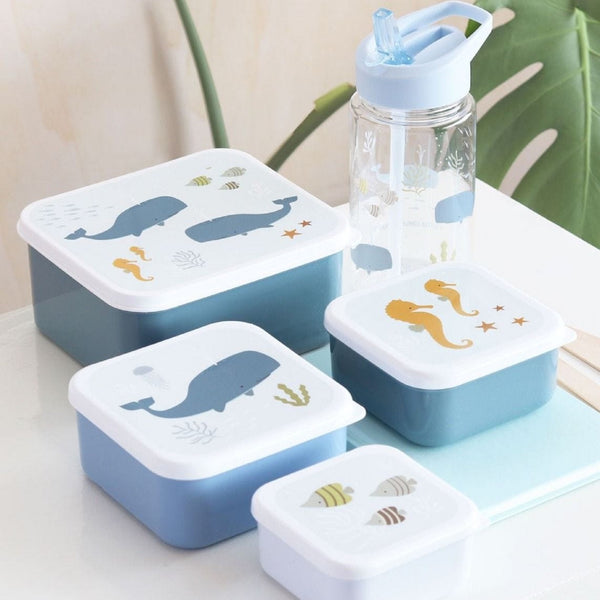 Ocean design snack box set