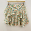 Amelie <br/> Skirt Triple Fly <br/> Floral Orange Green