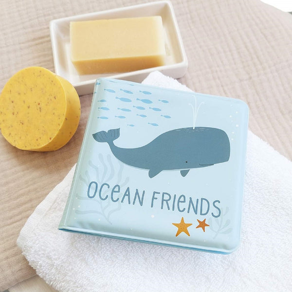 Ocean Friends designed bath book