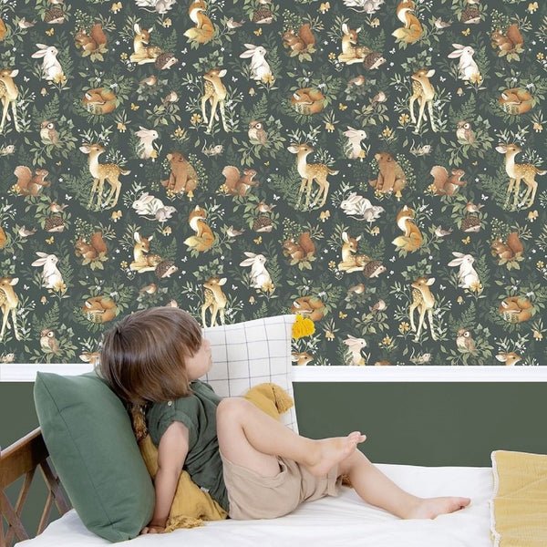 Material: non-woven wallpaper