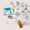 Pocket <br/> Coloring <br/> Mini Atlas