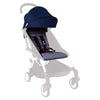 Zippered back pocket for storing baby’s belongings