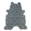 Carpet 145 x 160cm Leopard Blue