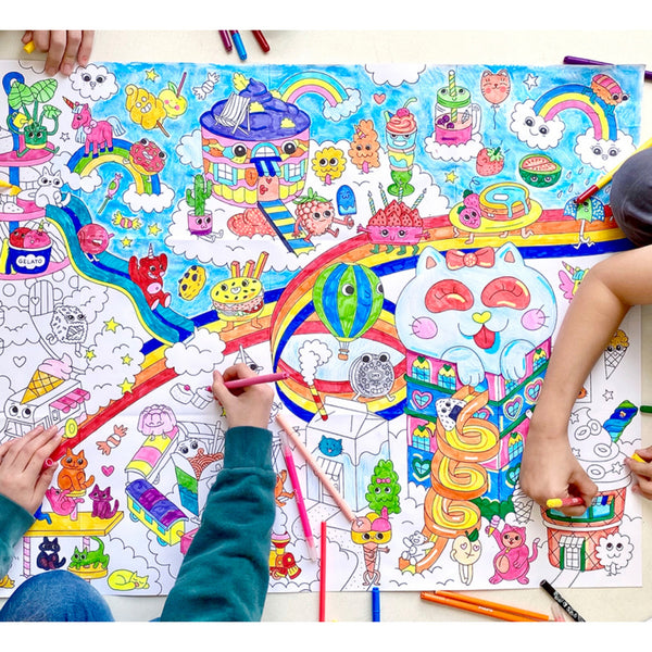 Cute and magical poster for kids.