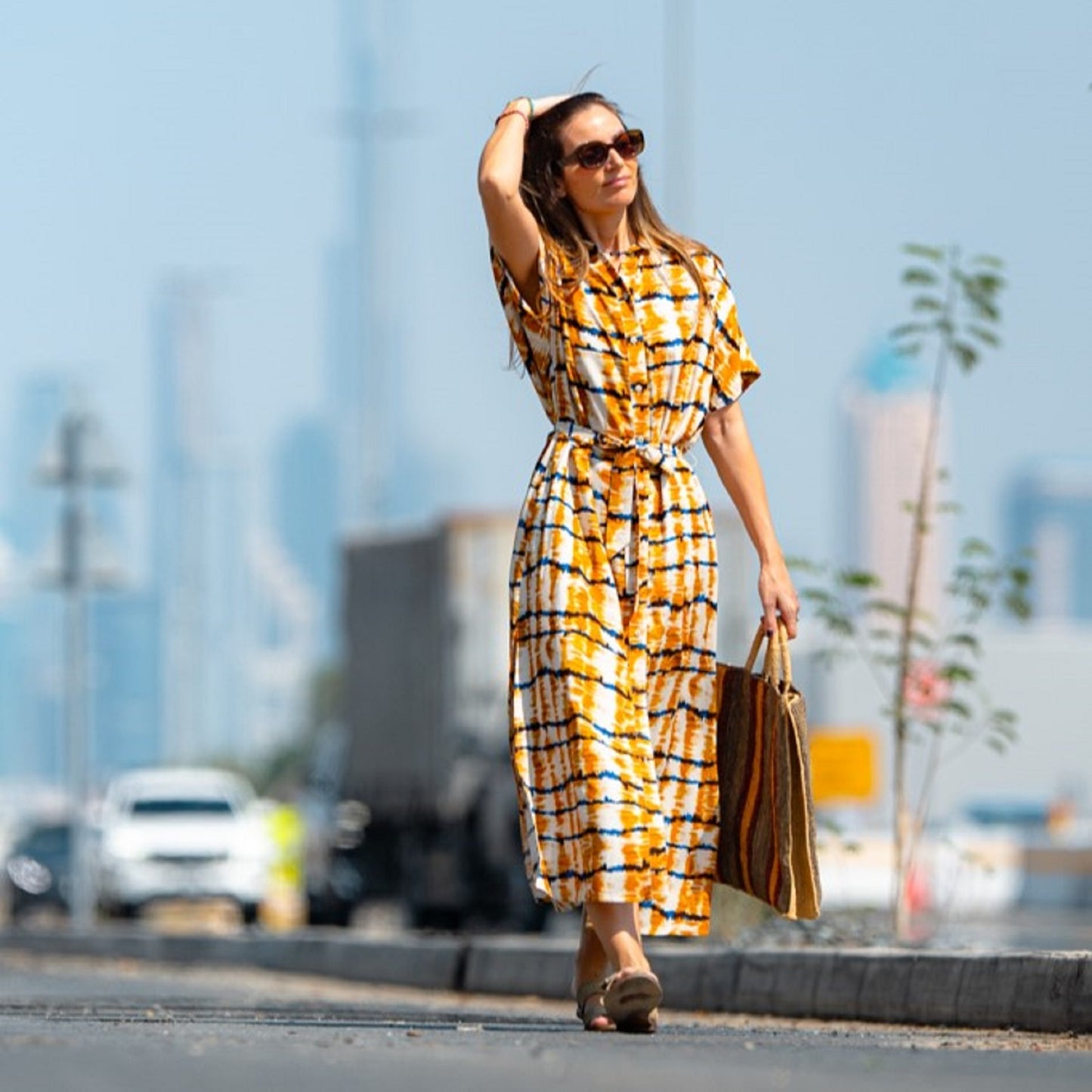 Arleth Dress <br/> Sahara