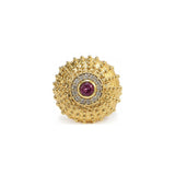 Pink Tourmaline <br/> Sea Urchin Ring