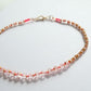 Risha Neon Necklace <br/> Rose Quartz