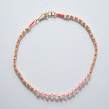 Risha Neon Necklace <br/> Rose Quartz