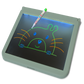 Fluorescent Markers <br/> will glow up with the light of the tablet