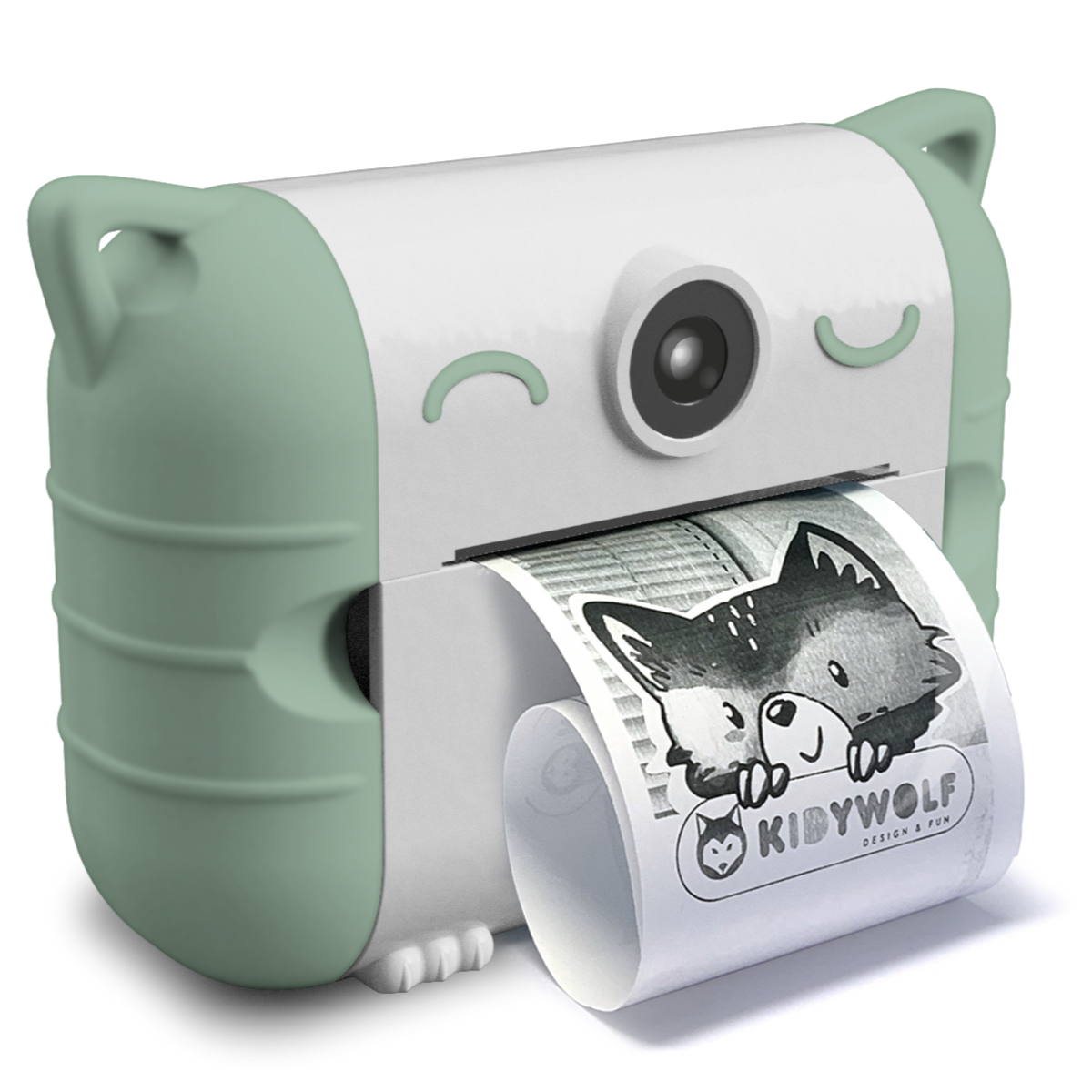 KIDYPRINT <br/>Thermal Printing Camera <br/> Green