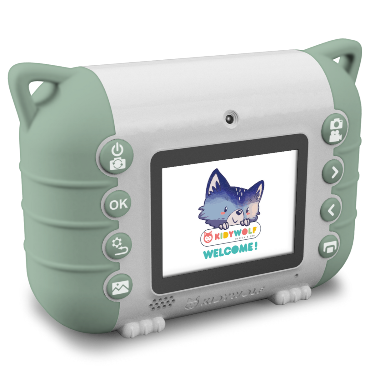 KIDYPRINT <br/>Thermal Printing Camera <br/> Green