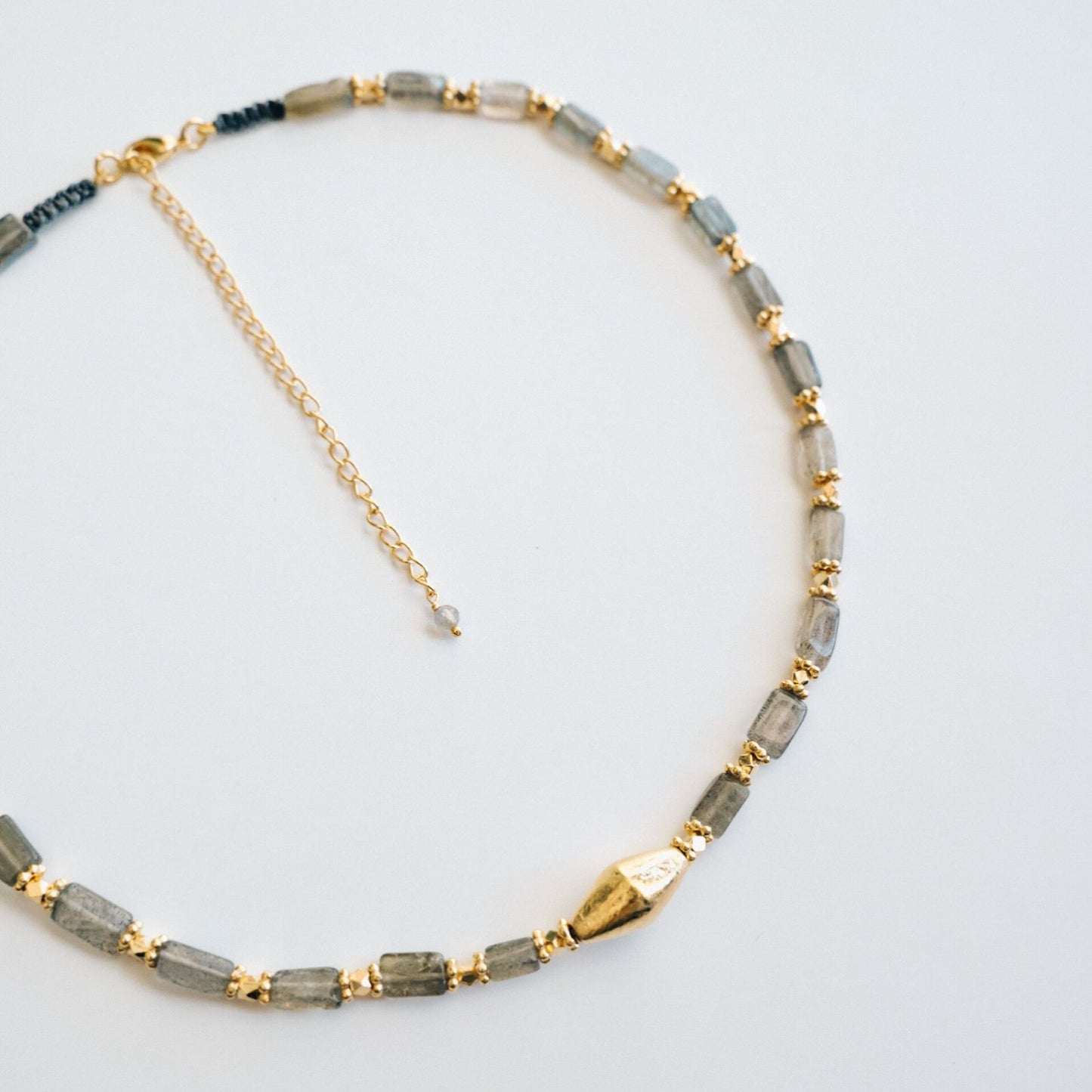 Kama Necklace <br/> Labradorite